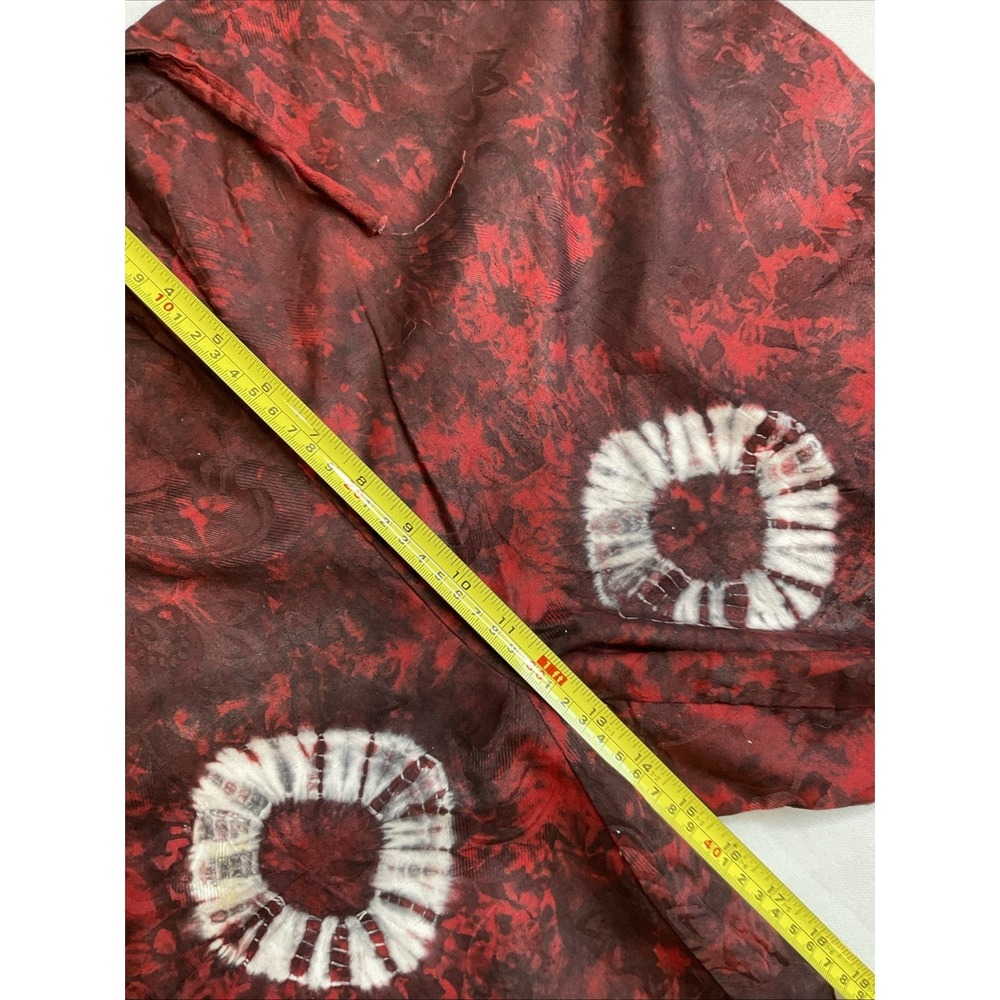 African Batik‎ Tie Dye 2 Pierce Set Top Drawstring Pants One Size Cotton - Picture 7 of 9